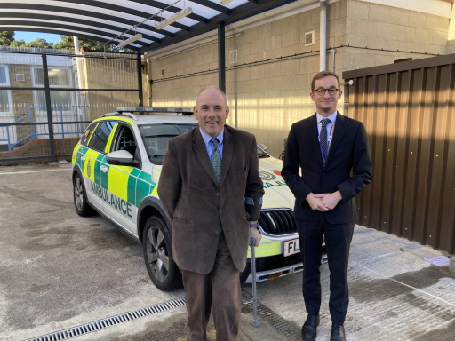 Ingleton Wood attends Harlow Ambulance Station Opening