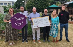 Ingleton Wood breaks its own fundraising record for hospice at 2022 football tournament