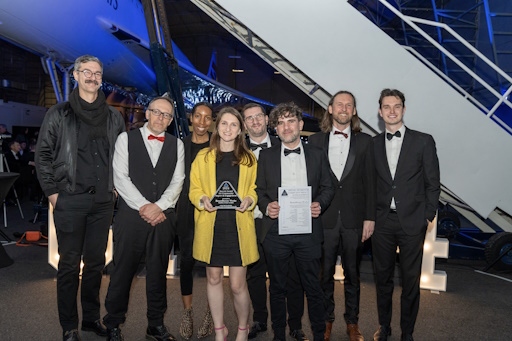 Civic Trust Award winning team for Roundhouse Works