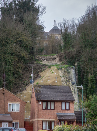 Dartford Cliff stabilisation works - Ingleton Wood