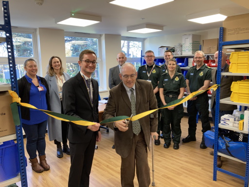 Ingleton Wood attends Harlow Ambulance Station Opening