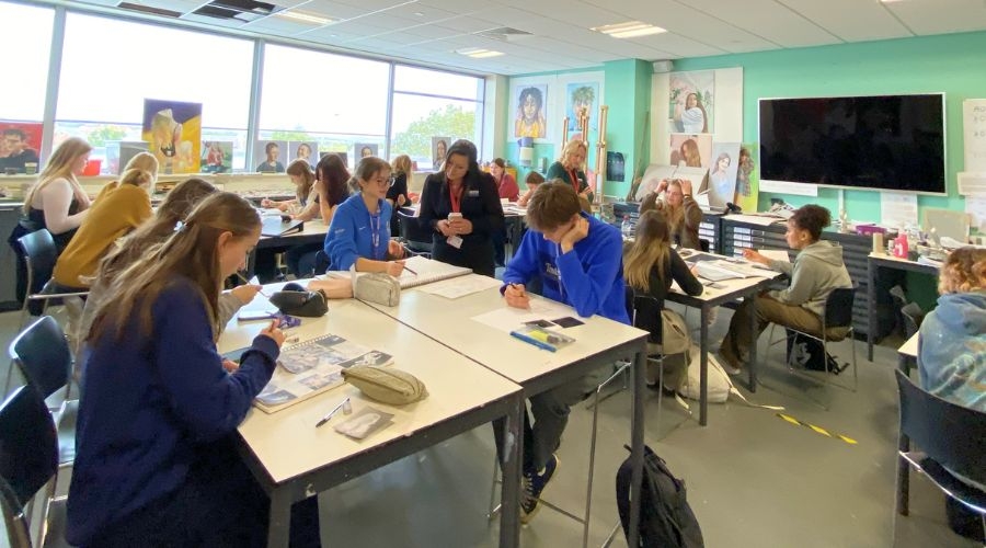 Painting for Change - One Sixth Form College