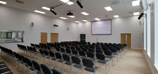 Internal photo of The Chantry Centre, a new community hub in Billerica