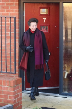 The Royal Seal of Approval! Princess Anne Attends the Official Opening of Perry Barn Close