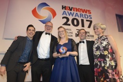 Ingleton Wood at the H&V News Awards