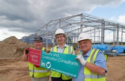 Ingleton Wood begins construction of 10 new warehouse units at Hainault Works