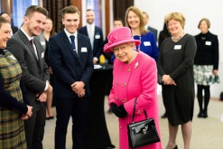 Ingleton Wood employee meets the Queen