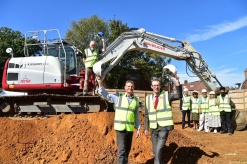 Ground-breaking begins on new community centre in Billericay