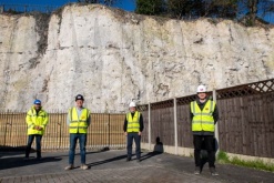 £1 million rescue saves cliffs from risk of collapse near homes in Greenhithe