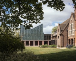 Striking and sustainable new dining hall unveiled at University of Cambridge